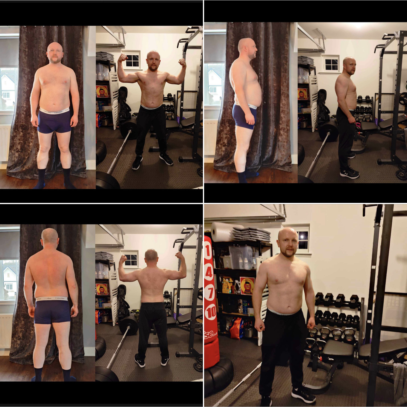 photo of results of using a personal trainer